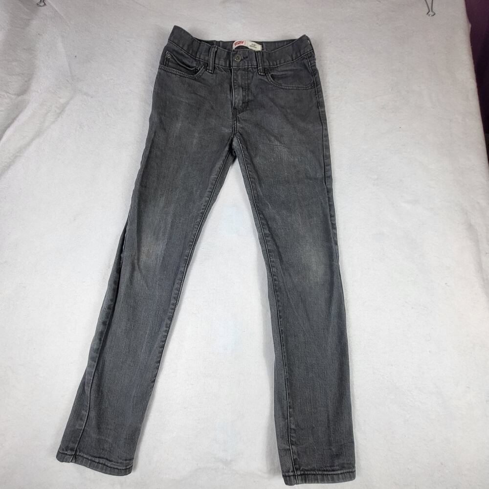 Levis 510 Jeans Skinny Grey Denim Size 20 W30 X L30